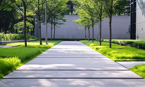 Concrete pathway and footpath construction for residential property in Epping Melbourne